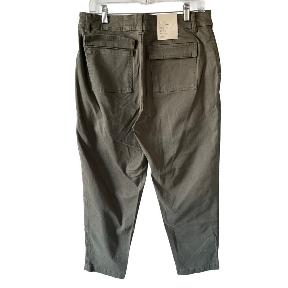 A New Day Green Casual Pants - Picture 2 of 4